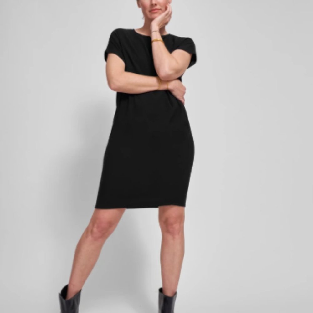 Universal Standard LUXE TWILL SHEATH DRESS 22/24